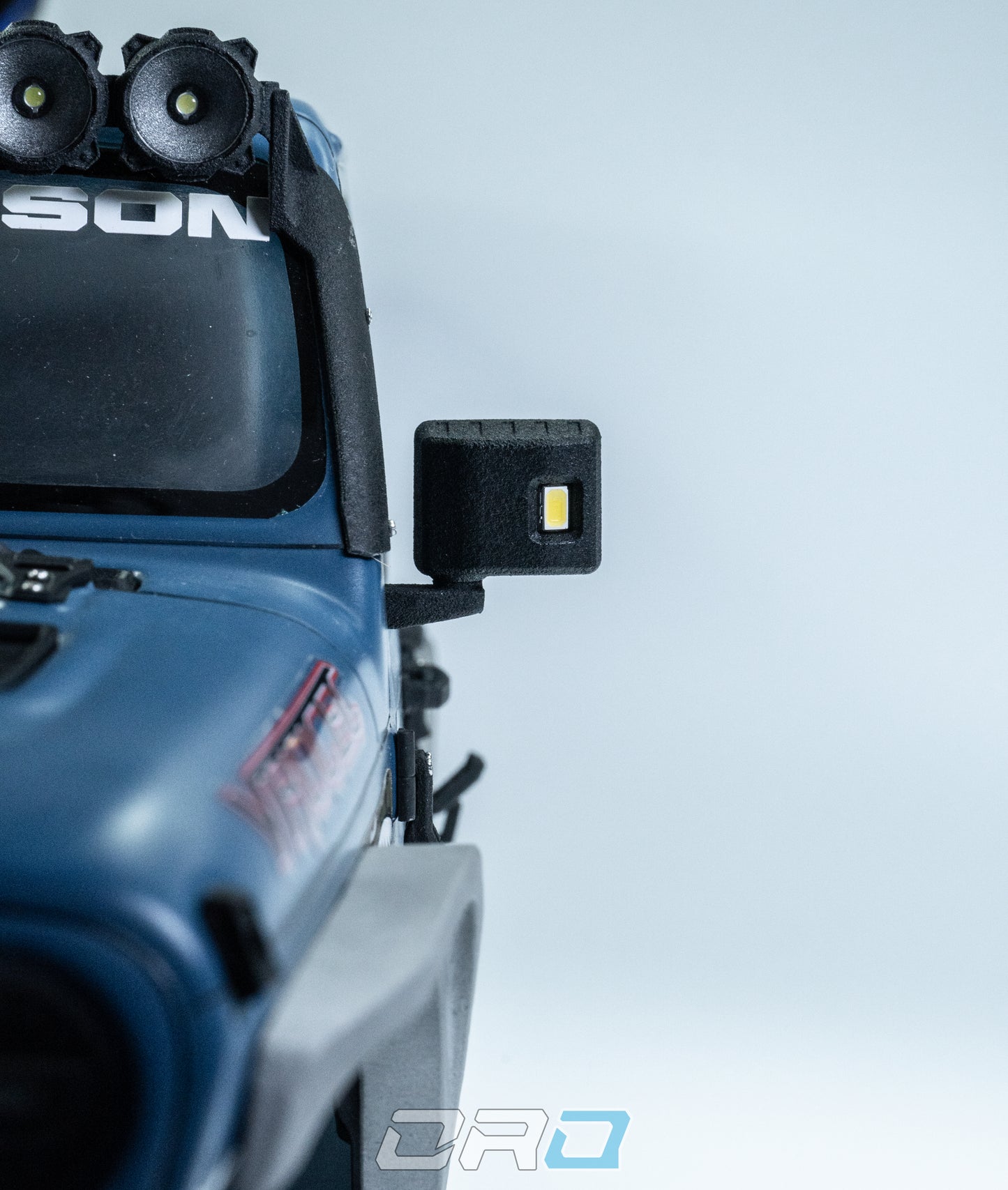 SCX10III LED Rear View Mirror