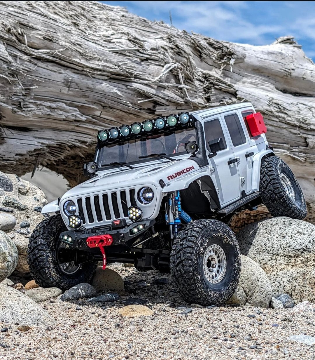 SCX10III LED Dominator Front Bumper