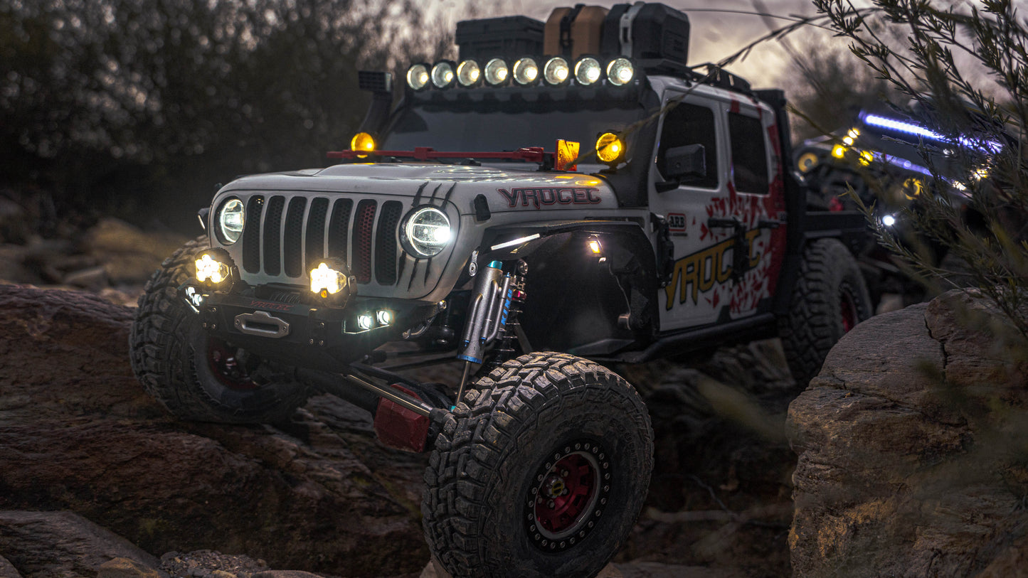 SCX10III LED Dominator Front Bumper