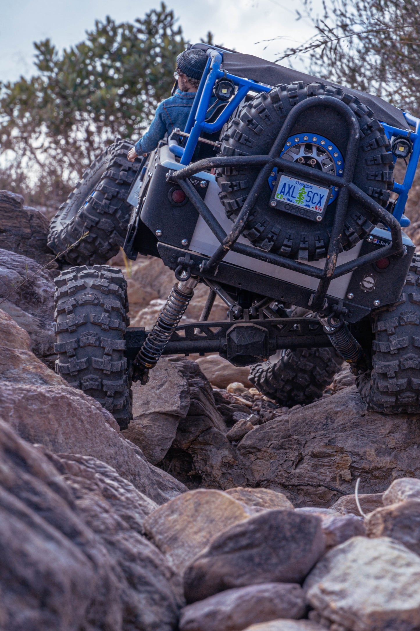CJ-7 Rear Tire Carrier