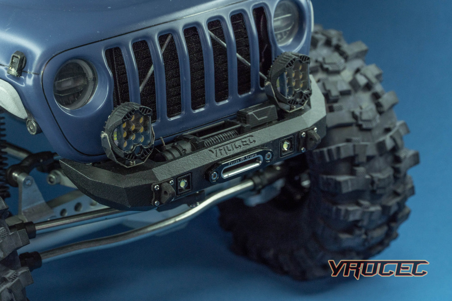 SCX10III LED Vapor Trail Front Bumper