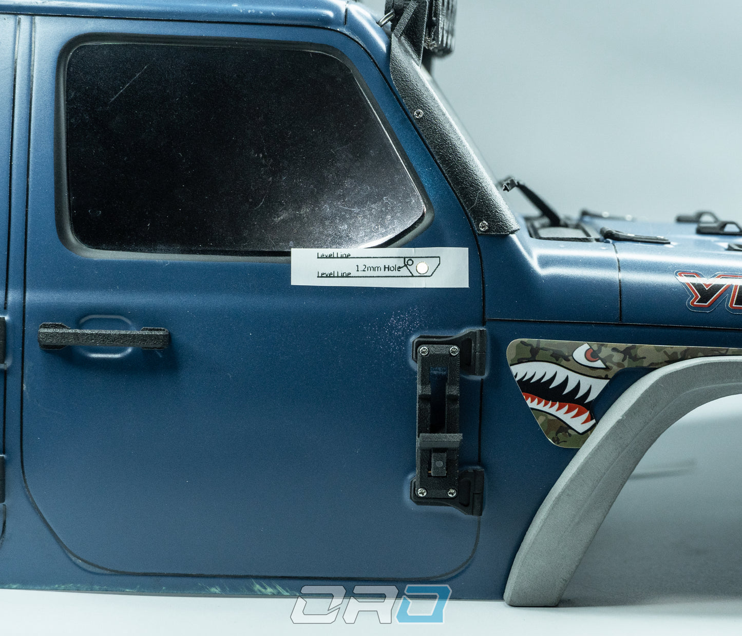 SCX10III LED Rear View Mirror