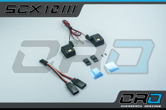 SCX10III LED Rear View Mirror