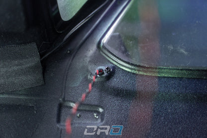 SCX10III LED Rear View Mirror