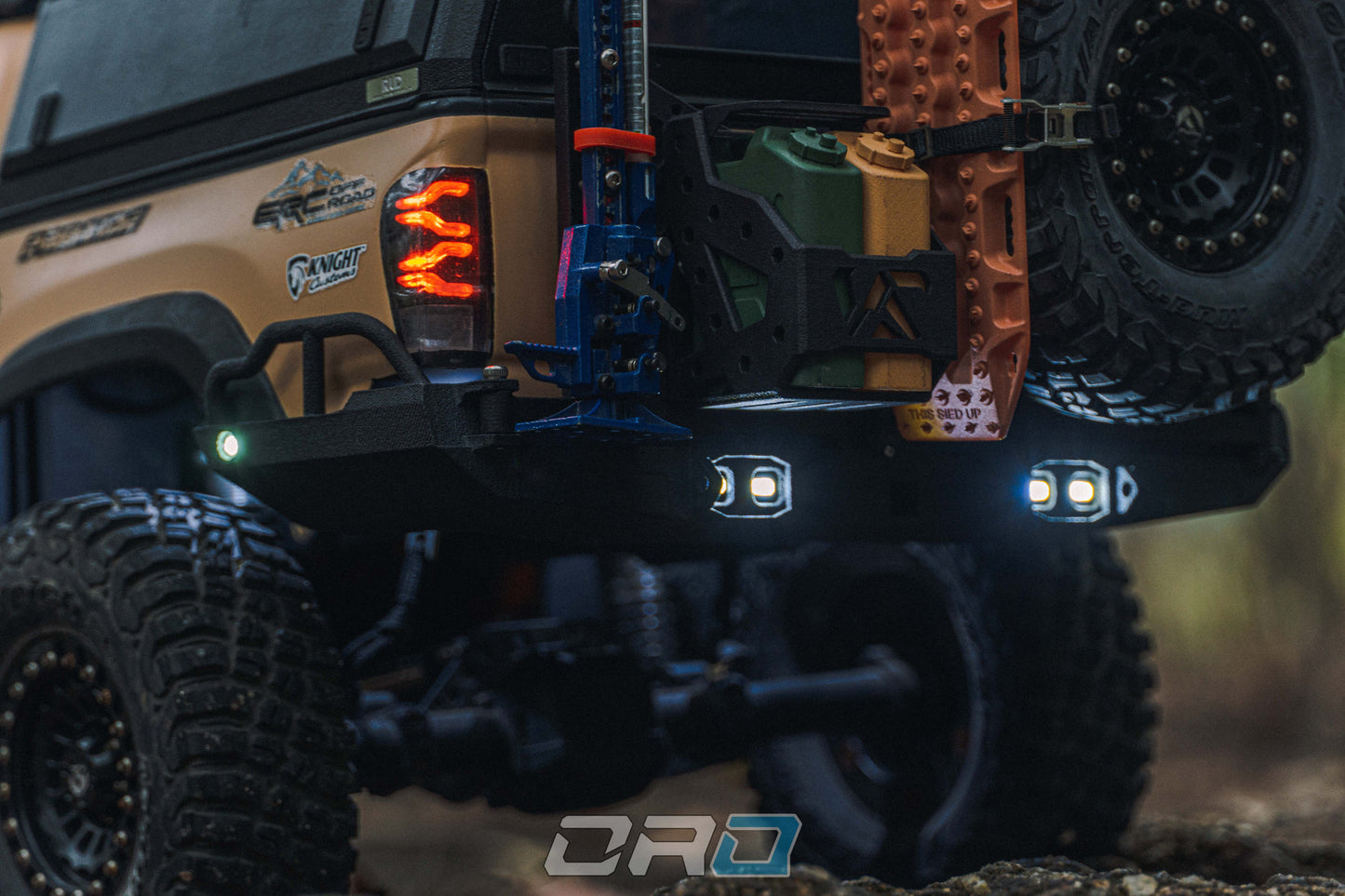 Enduro Knightrunner Dual Swing Out Rear Bumper